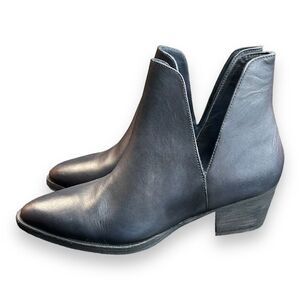 Free People Black Ankle Boots